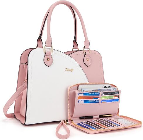 محافظ للنساء بمقبض علوي وحقائب يد وحقيبة كتف وحقيبة حمل وحقيبة ومحفظة ومجموعة من قطعتين in Kuwait