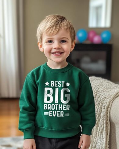 Promoted to Big Brother T Shirt Gift for Toddler Boy Big Bro Announcement T-Shirt Tees 2T-8Y in Saudi Arabia