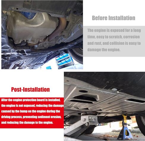 74110-TBA-A00 Engine Splash Shield with mounting Screws Gloves and Sand Paper Compatible with Honda Civic 2016 2017 2018 2019 2020 2021,Replace:74112-TBA-A00 90674-TY2-A01 in Kuwait