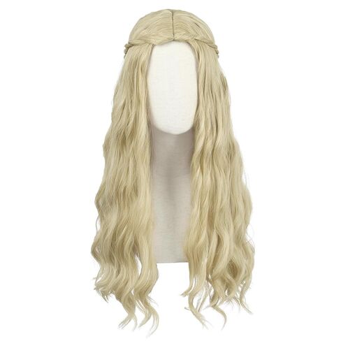 yuehong Women Long Light Brown Mullet 70s 80s Rocker Disco wig Heat Resistant Synthetic Fibers Fluffy Durable Soft Wig Party Costume Wig in Saudi Arabia