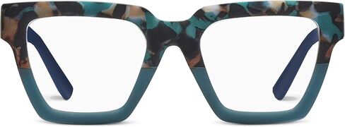 Oprah's Favorite Things Take a Bow Oversized Square Blue Light Blocking Reading Glasses in Saudi Arabia
