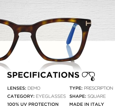 Tom Ford FT5736-B Square Shape Eyeglass Frame With Luxury Eyewear Kit in Saudi Arabia