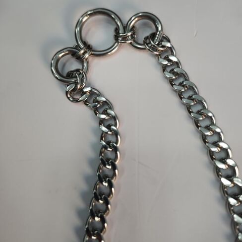 Stainless Steel O-Ring Collar Choker Adjustable Cuban Necklace Jewelry Gift for Women in Saudi Arabia