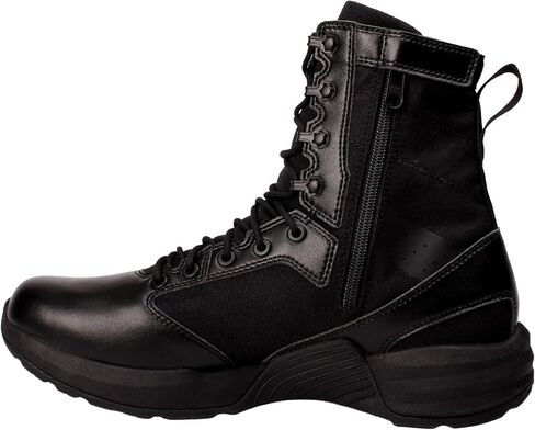 Fusion 8-Inch Tactical Boot, Law Enforcement & Military-Grade Combat Boot with Slip-Resistant Outsole, Lightweight, Protective Performance Footwear, Black in Saudi Arabia