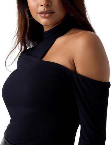 Guess Womens Eco Long Sleeve Yuly Cut Out Top in Saudi Arabia