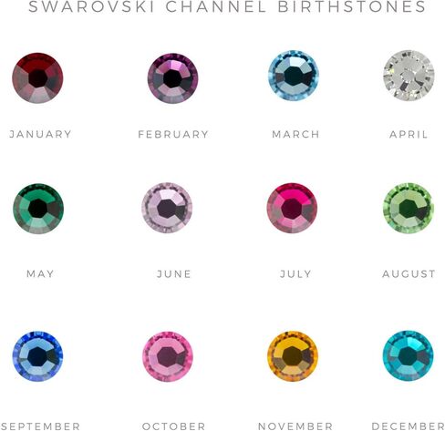 Father's Day Personalized Sterling Silver Cufflinks with Birthstones Custom Engraved Men’s Dress Shirt Cufflinks Gift for Dad Grandpa from Kids Wife in Kuwait