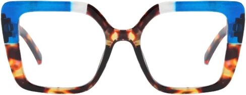 Shiratori Blue Light Blocking Glasses with Rectangle Frame and Chic Preppy Look for Women ， Computer Glasses in Saudi Arabia