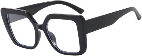 Shiratori Blue Light Blocking Glasses with Rectangle Frame and Chic Preppy Look for Women ， Computer Glasses in Saudi Arabia