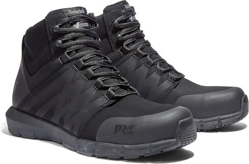 Timberland PRO Men's Radius Mid Composite Safety Toe Industrial Athletic Work Shoe, Black Raptek-2024 NEW, 10.5W in Saudi Arabia