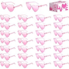 30 Pairs Heart Sunglasses For Women Heart Shaped Glasses Bulk Party Glasses For Party Favors