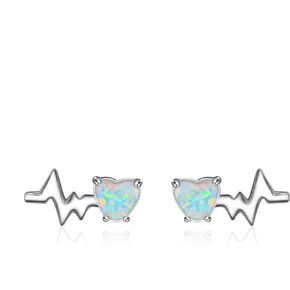 Nursing Themed Stud Earrings Sterling Silver Jewelry Gift for Nurse