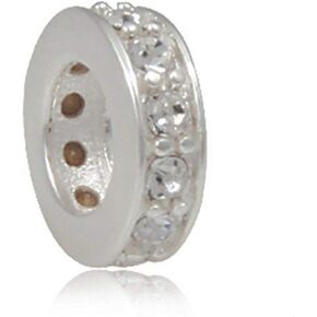 Shining Spacer Charm 925 Sterling Silver Gift Beads Charm fit for Pandora Charms Bracelets in Kuwait