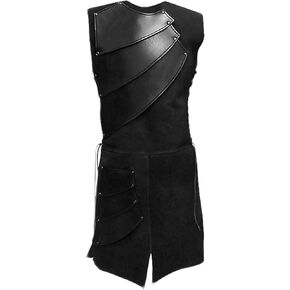 NEWSAIL Mens Medieval Victorian Waistcoat Vest Renaissance Warrior Waistcoat Sleeveless Vests