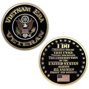 Vietnam Era Veteran Challenge Coin Military Patriotic Products VetFriends.com