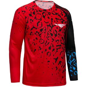 Men's Cycling Jersey MTB Downhill T-Shirt Long Sleeve Mountain Bike Motorcycle Outdoor Bicycle Clothes