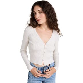 Rebecca Taylor Women's Rib Merino Cropped Cardigan in Kuwait