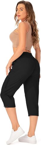 شورت نسائي من Jessie Kidden للمشي لمسافات طويلة، شورت جولف نشط قابل للتمدد مع جيوب، شورت خفيف الوزن سريع الجفاف للنساء in Kuwait