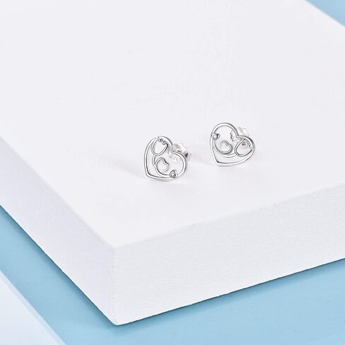 Nursing Themed Stud Earrings Sterling Silver Jewelry Gift for Nurse in Kuwait
