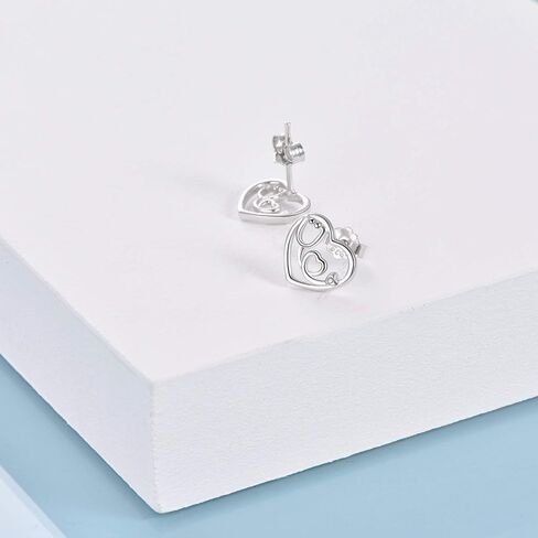 Nursing Themed Stud Earrings Sterling Silver Jewelry Gift for Nurse in Kuwait