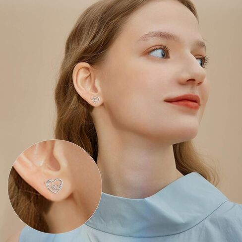Nursing Themed Stud Earrings Sterling Silver Jewelry Gift for Nurse in Kuwait