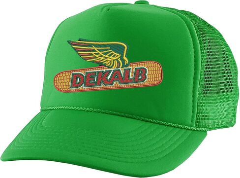 قبعة سائق الشاحنة من ALLNTRENDS، قبعة شبكية من Dekalb Corn Snapback in Kuwait