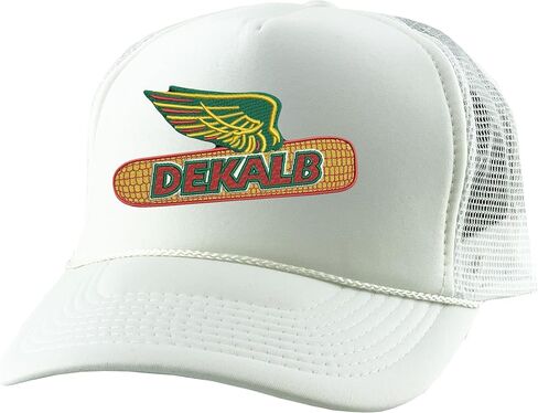 قبعة سائق الشاحنة من ALLNTRENDS، قبعة شبكية من Dekalb Corn Snapback in Kuwait