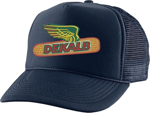 قبعة سائق الشاحنة من ALLNTRENDS، قبعة شبكية من Dekalb Corn Snapback in Kuwait