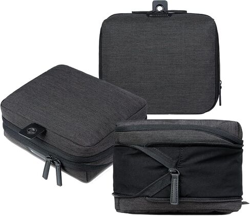 Nordace Travel Packing Organizers Set for Men and Women - 2x Packing Cubes & 1x Wash Pouch - Durable & Water Resistant (Beige-Brown) in Saudi Arabia