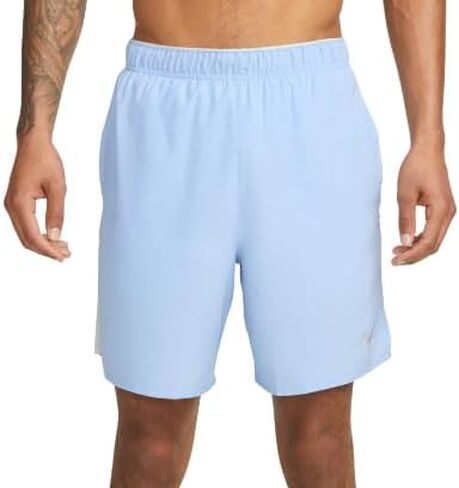 Nike Men's Dri-FIT Challenger 7" Brief-Lined Running Shorts (US, Alpha, X-Large, Regular, Regular, Cobalt Blue 479) in Saudi Arabia