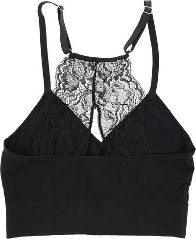 Marilyn Monroe Intimates Women's Sexy Bralette with Lacey Racer Back (2 Bras) in Saudi Arabia