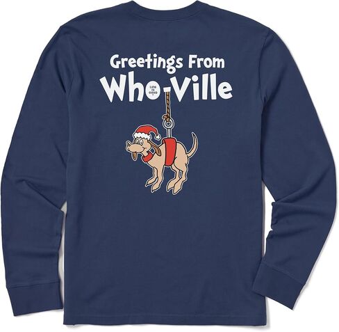 Life is Good Men's Greetings from Who-Ville in Saudi Arabia