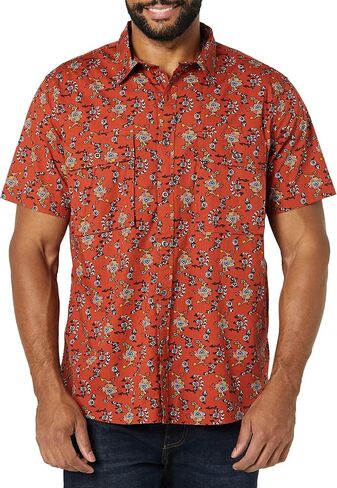 Amazon Essentials Men's Standard-Fit Short-Sleeve Two-Pocket Utility Shirt (Previously Goodthreads) in Saudi Arabia