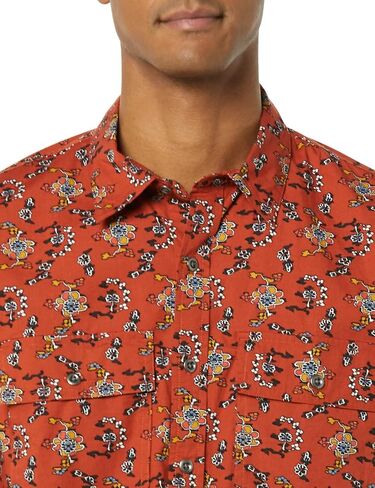 Amazon Essentials Men's Standard-Fit Short-Sleeve Two-Pocket Utility Shirt (Previously Goodthreads) in Saudi Arabia