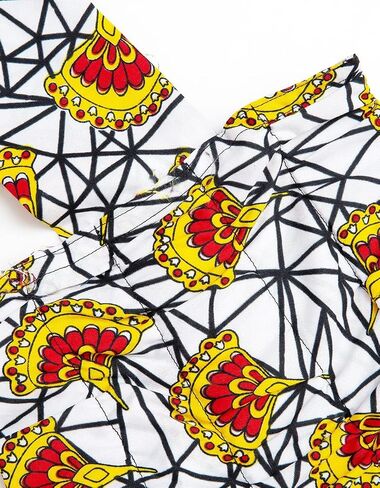HongyuAmy Women's African Print Tie Elastic Stretchy Vintage Wide Waist Belts for Tops Dress in Kuwait
