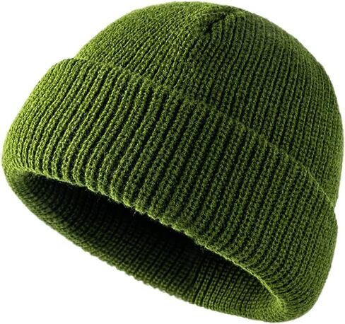 SITFFOFT Beanie Hats for Men Women Winter Warm Soft Ribbed Skullcap Knit Fisherman Beanies Ski Hat Unisex in Saudi Arabia