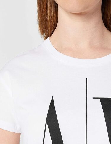A|X ARMANI EXCHANGE Women's Icon Project Logo Boyfriend Fit Crewneck Tee in Saudi Arabia