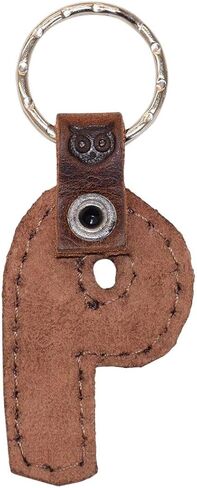 Hide & Drink, Leather Number Keychain/Key Ring/School & Office Accessories, Handmade Includes 101 Year Warranty :: Bourbon Brown (Number 9) in Saudi Arabia