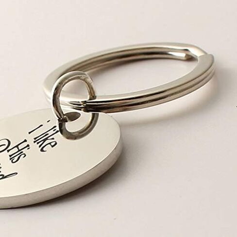 Lover Couple Christmas Gifts - I Like His Beard I Like Her Butt Funny Keychain Unique Wedding Gift Anniversary Present Gifts for Him and Her in Saudi Arabia