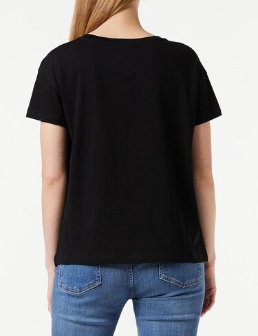 A|X ARMANI EXCHANGE Women's Icon Project Logo Boyfriend Fit Crewneck Tee in Kuwait