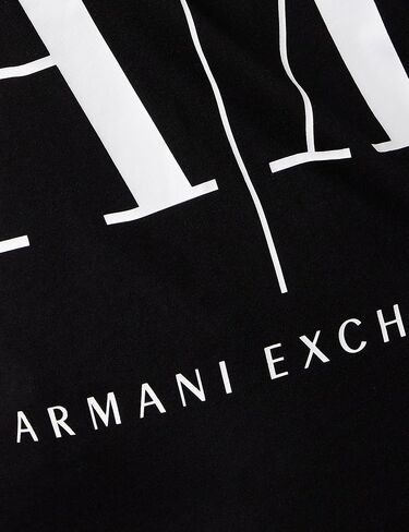 A|X ARMANI EXCHANGE Women's Icon Project Logo Boyfriend Fit Crewneck Tee in Kuwait