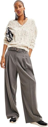 Desigual Women's Woman Flat Knit Thick Gauge Pullover in Saudi Arabia