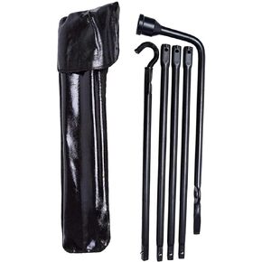 COCOTO Premium Spare Tire Lug Wrench Tool Kit for 2002-2008 Dodge RAM 1500 - Durable Carbon Steel Construction, Rust-Resistant Coating, Complete with Lug Nut Wrench, Extensions, and Jack Wrench