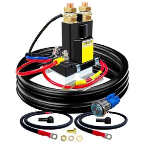 High Current Battery Disconnect Switch 12V 500A, Universal Battery Kill Switch for Car Engineering Vehicle Truck RV Trailer, Manual Battery Cut Shut Off Switch