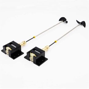 XHSESA DIY RC Boat Motor Drive Set 130 Motor+Motor Seat+Copper Coupling+15cm Shaft+Propellers Kit