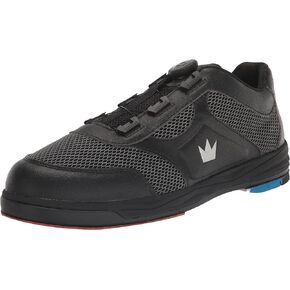 Brunswick Mens Fury Right Hand Wide Bowling Shoes - Black 11 W US