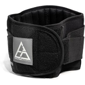 Evolution Athletics Weight Lifting Support Belt for Strength Training, Powerlifting, or Deadlift