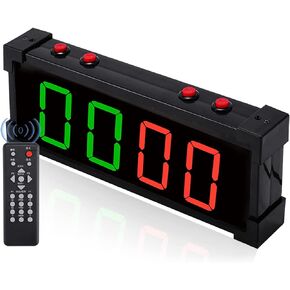 YMJOINMX Electric Scoreboard Digital Score Keeper for Indoor Games Ping Pong/Baseball/Football Remote Manual Operation,USB/Plug in, Keeping Scores 0-99