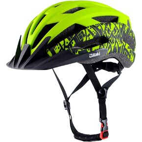 Adult Youth Bike Helmet - Lightweight and Adjustable with Detachable Visors, Mountain Road Bicycle Helmets for Women Men Teen Kids