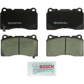 BOSCH BC1001 QuietCast Premium Ceramic Disc Brake Pad Set - Compatible With Select Buick, Cadillac, Chevrolet, DeTomaso, Ford, Hyundai, Mitsubishi, Pontiac, Saab, Subaru, Volvo
