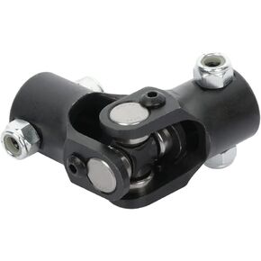 ECCPP Single Steering Shaft Universal U Joint for 3/4DD X 3/4 DD 35 Degree Black
